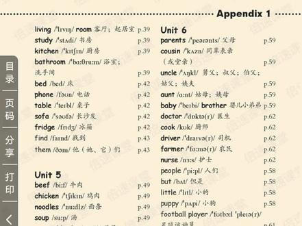 小学英语四年级上册,第70页,第四单元单词#零基础英语 #英语 #小学英语