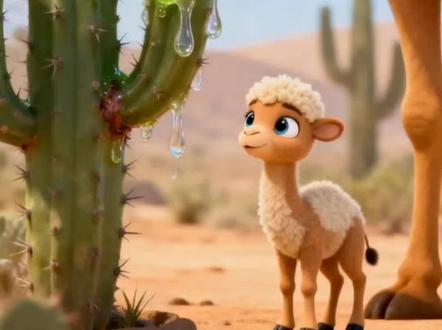 儿童睡前故事《为什么骆驼吃仙人掌不怕扎嘴》#儿童睡前故事#儿童启蒙故事#成语故事#寓言故事@抖加🔥上热门🔥dou+🔥热点宝