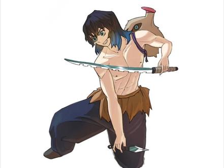 猪突猛进的感觉怎么调整 #绘画 #绘画过程#同人 #搞笑 #鬼灭之刃