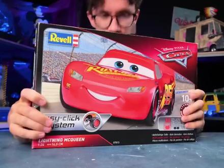 模型:制作最疯狂的怪物赛车闪电麦昆! #手工