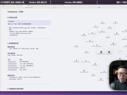 跟Karpathy学搭建AI知识库-Obsidian实践 Karpathy(OpenAI创始人之一、特斯拉前AI总监)最近发了个LLM Wiki框架,3天5000 star🔥
读完我发现:这不是什么新技术,而是一套每个人今天就能开始用的思维模型
核心就三层结构:
📁 Raw Source - 你收集的原始资料
📝 The Wiki - AI帮你提炼的精华
⚙️ The Schema - 你和AI的协作规则
三个日常动作:
🔄 Ingest - 喂资料给AI,自动更新10-15个相关页面
💬 Query - 提问得答案,好答案直接回写成Wiki
🔍 Lint - 定期体检,找矛盾、过时内容、孤立页面
但最容易被忽视的是:
你让AI生成了一堆精美Wiki,自己从不读、不用来决策 那再精致也只是"结构化垃圾场"
#知识管理 #AI知识库 #Obsidian #笔记方法 #Karpathy