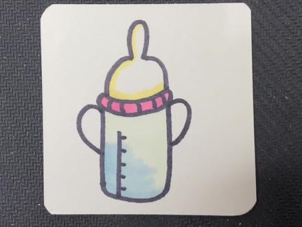 baby的奶瓶🍼这样画,你学废了吗?#创作灵感 #简笔画 #一起学画画 #奶瓶
