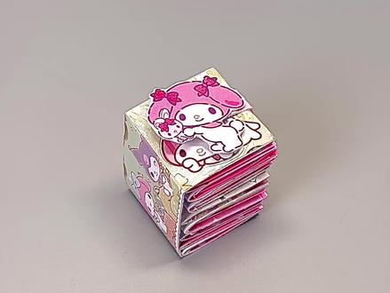 自制美乐蒂和酷洛米豆豆本 #手工