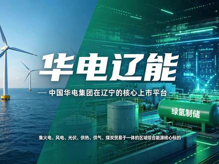 每天研究一家上市公司—华电辽能 每天研究一家上市公司—华电辽能#华电辽能 #风电 #电力 #上市 #涨知识