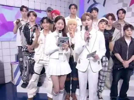 #张元英与男团同框照 只能说美女腿好长!!