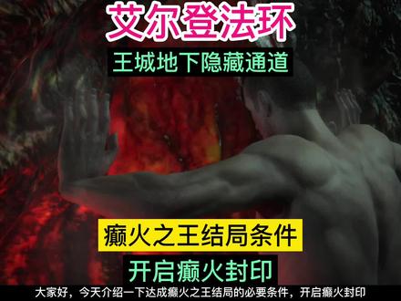 艾尔登法环~癫火之王达成条件~最强石盾获取方法 #艾尔登法环 #steam游戏 #单机游戏 #主机游戏