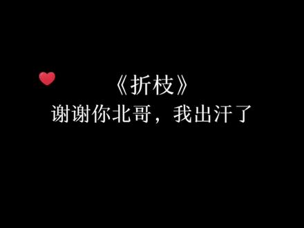 北哥!你——是——我!的!神!#折枝 #谷江山 #金弦 #推文