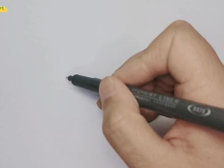 凶猛的食人鱼怎么画 #简笔画教程 #每日一画 #想画就画 #零基础学画画