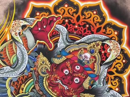 唐卡人物红司命主 续上集,画作2《红司命主》@地选之子
山西展马上到了,咱们展会见#晋城纹身 #晋城纹身店 #晋城纹身师李咏义