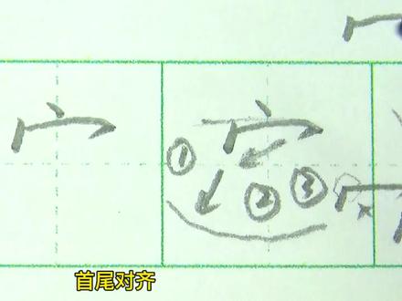 想要写好:宝字盖,先要学会:秃宝盖 #偏旁部首 #宝字盖 #秃宝盖 #抖音小助手 #学浪计划