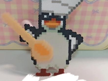 拼豆日记|高雅人士掌勺#拼豆图纸