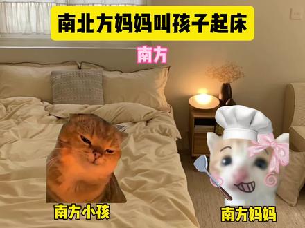 不同地方妈妈叫孩子起床 #猫meme #迪迦奥特曼 #内容过于真实 #搞笑 #抽象