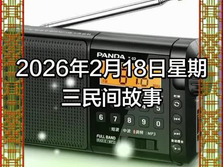 2026年2月18日星期三民间故事