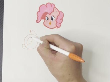 张老师教你画小马宝莉#跟我一起学画画 #零基础学画画#小马宝莉