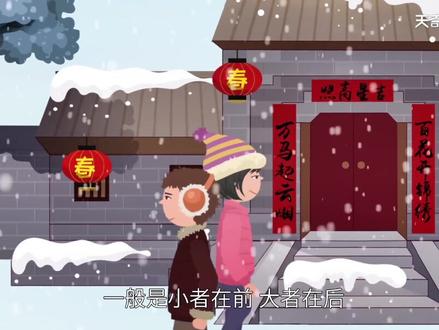 春联上下联的正确贴法