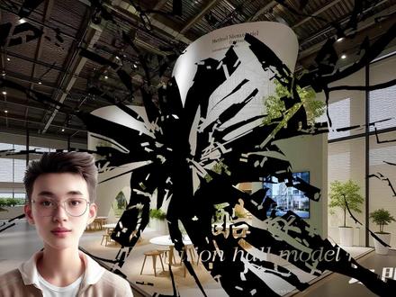 酷家乐--展厅造型建模 #酷家乐教学 #工装 #建模 #设计案例分享