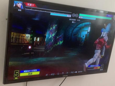 拳皇15,太难了,手柄操作,也从没接触过BC连,在学习中!