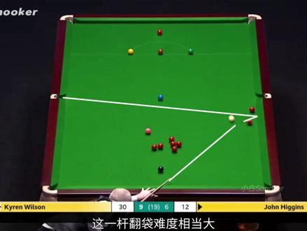 斯诺克大师赛,凯伦威尔逊首冠!大满贯停牌,90后第一人!#斯诺克 #大师赛 #凯伦威尔逊 #夺冠 #希金斯