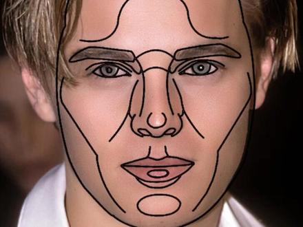 假如小李子脸是黄金比例,p完更帅了!#p图 @抖音小助手