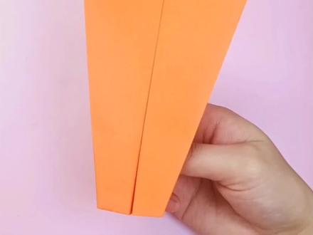 一张纸教你折一架平头纸飞机,可以飞得又直又远#手工#纸飞机#亲子手工#纸飞机教程#手工教程