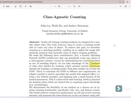 Class-Agnostic Counting类别无关的目标 https://blog.csdn.net/Keep_Trying_Go/article/details/156131274
#学习 #编程 #目标统计