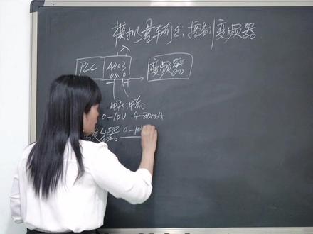 模拟量信号发生器,控制变频器#plc编程 #变频器#模拟量#电工 #知识分享