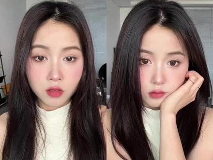 直发提升气质真的很绝!!#高颅顶显脸小神仙发型 #直发