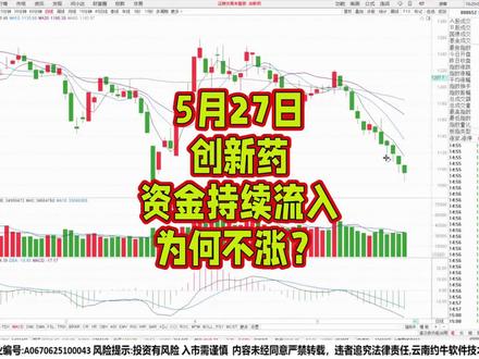 5月27日创新药资金持续流入为何不涨?