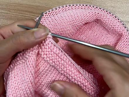 搓衣板针收针方法视频教程大全,#手工毛线编织 #喜欢就关注一下吧