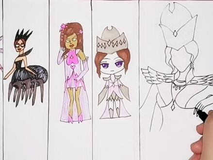 手绘:不同画风的比比东,你最喜欢哪一个呢#手绘#斗罗#比比东