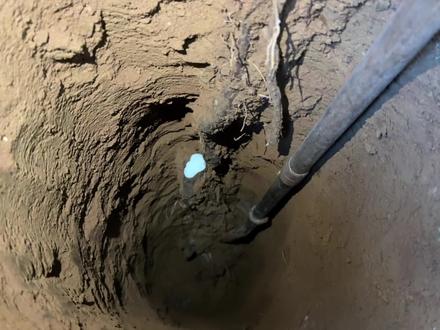 洛阳铲的正确使用方法 #技术活一般人来不了 #野生山药 #洛阳铲 #艮上谦农