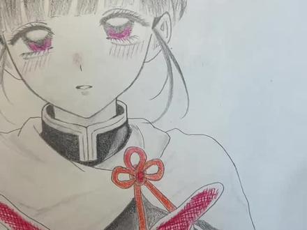 蝴蝶屋的染手活动 #鬼灭之刃 #蝴蝶忍 #香奈乎 #小葵 #手绘 Cr:aaa_76a