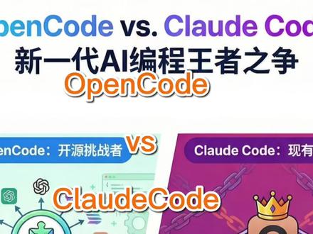 OpenCode:新一代编码智能体。David Ondrej提供的视频文稿详细介绍并演示了 OpenCode,这是一款目前快速崛起的开源 AI 编程智能体。作者将其定位为Claude Code的强力竞争对手,强调其完全免费、支持超过70种AI模型,并能与GitHub Copilot或 ChatGPT 等现有订阅方案无缝集成。文中通过展示一键生成 3D 游戏、CRM 系统和加密文件管理器等多个实例,验证了该工具在终端界面(CLI)下的高效执行力。除了技术层面的多功能性,文章还着重对比了其在数据隐私保护和个性化主题定制方面的优势。最后,作者详细阐述了 “计划”与“构建”双模的切换机制,认为其极致的交互体验已使其成为当前 AI 辅助开发的前沿选择。
#人工智能 #大模型 #aiagent #opencode #claudecode