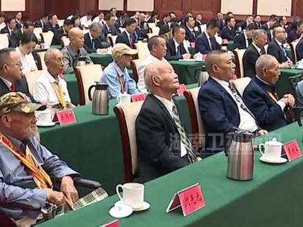 湖南弘扬抗战精神座谈会上 99岁老战士的发言震撼人心 全家6口遇害 战友遭虐 这段历史不能忘#抗战精神#历史#湖南