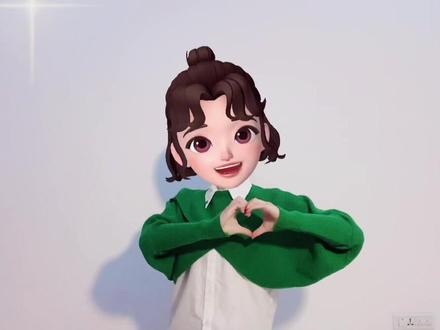 这么可爱的手势舞快和闺蜜一起拍起来