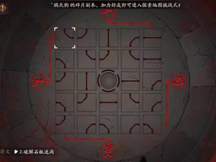 阴阳师:石中赤影,石板之谜怎么转?看看流通路线叭