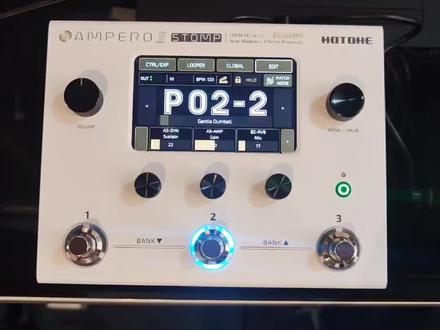 hotone ampero II综合效果器编辑音色简单示范,触屏编辑起来很方便。#hotone #ampero #效果器 #电吉他 #吉他教学