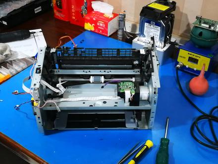 惠普126a一体机拆解后组装篇