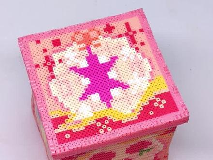 如果把拼豆和机关礼物盒联系起来💡#手工#礼物#卡游小马宝莉 #小马宝莉 #diy