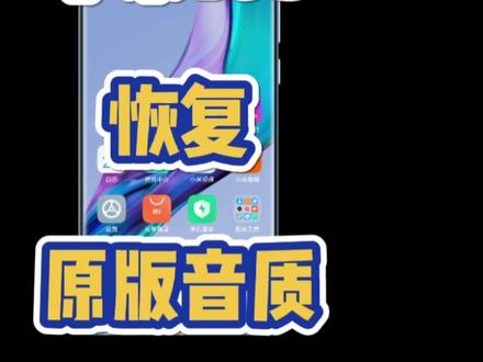 #小米10s Xiaomi最强外放音乐手机却被削弱?MIUI13可以恢复原版音效!#小米手机 #玩转数码 #知识先锋计划