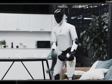AI News 介绍了 Figure 的 Figure 3 人形机器人清洁演示,展示了由长时程端到端像素到动作学习驱动的八项新自主能力。视频重点演示了协同工具使用(同时喷洒并用毛巾擦拭,然后把毛巾搭到肩上以腾出双手)、动态物体处理(从手臂上取下并重新放置毛巾)和双手操作(单手持容器,另一手将积木舀入箱中)等关键能力。该演示作为复杂多步骤任务执行示例,同时探讨这些系统距离通用人工智能(AGI)还有