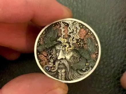 edc 把玩 小玩具 流量币雕刻