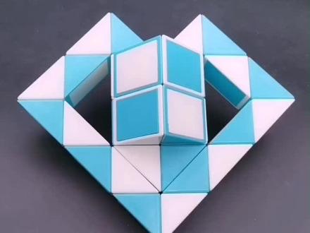 36段魔尺教程变桃心,爱心折法简单易学