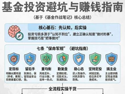 #基金 #投资知识 全面解读《基金作战笔记》–基金投资避坑与赚钱简明指南