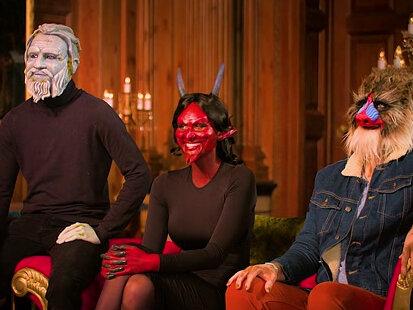 国外恋综天花板,魔鬼1V3野兽 #恋爱综艺 #综艺 #纪录片 #相亲