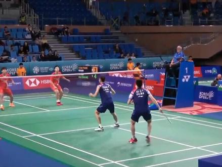 欧烜屹漂亮的进攻,击球音爆太爽了#羽毛球