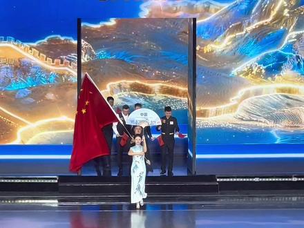 第十四届乔氏中式台球大师赛总决赛开幕式,中国球员入场!#乔氏中式台球 #郑宇伯 #张泰艺