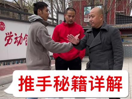 推手秘籍(一):掤捋挤按需认真,上下相随人难进详解。评论区有联系电话。