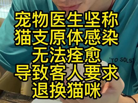 #养宠进阶指南 #养宠避坑 #真实案例#宠物医院 #大数据推荐给有需要的人 #案例分享 #真实事件 #消费者权益
一只吃喝拉撒都正常的小猫,不大可能患有顽疾。即便是宠物医生说有,也未必是真的顽疾。说不定只是宠物医生记错了书上的一行字,又或者……。总之,多了解,多查找资料,多问几家宠物医院,少掉坑。
