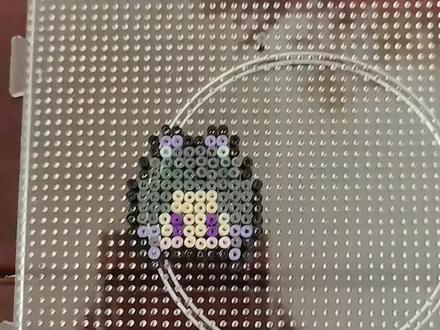 蓝莓🫐拼豆日记。蝴蝶忍拼豆!